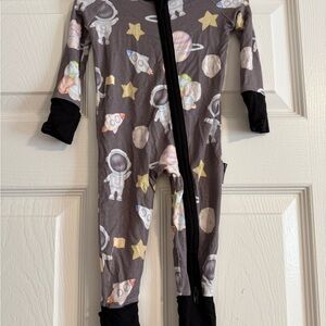 Astronaut Adventure Kids Footie Pajamas